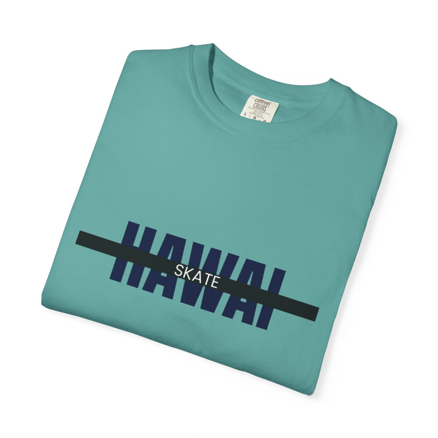 Hawaiian Skate T-Shirt | Unisex Casual Tee, Beachwear, Summer Fashion, Gift for Skaters, Vacation Essential, Graphic Tee