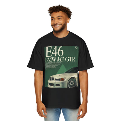 E46 BMW M3 GTR Tee — Vintage Racing Poster Graphic T-Shirt