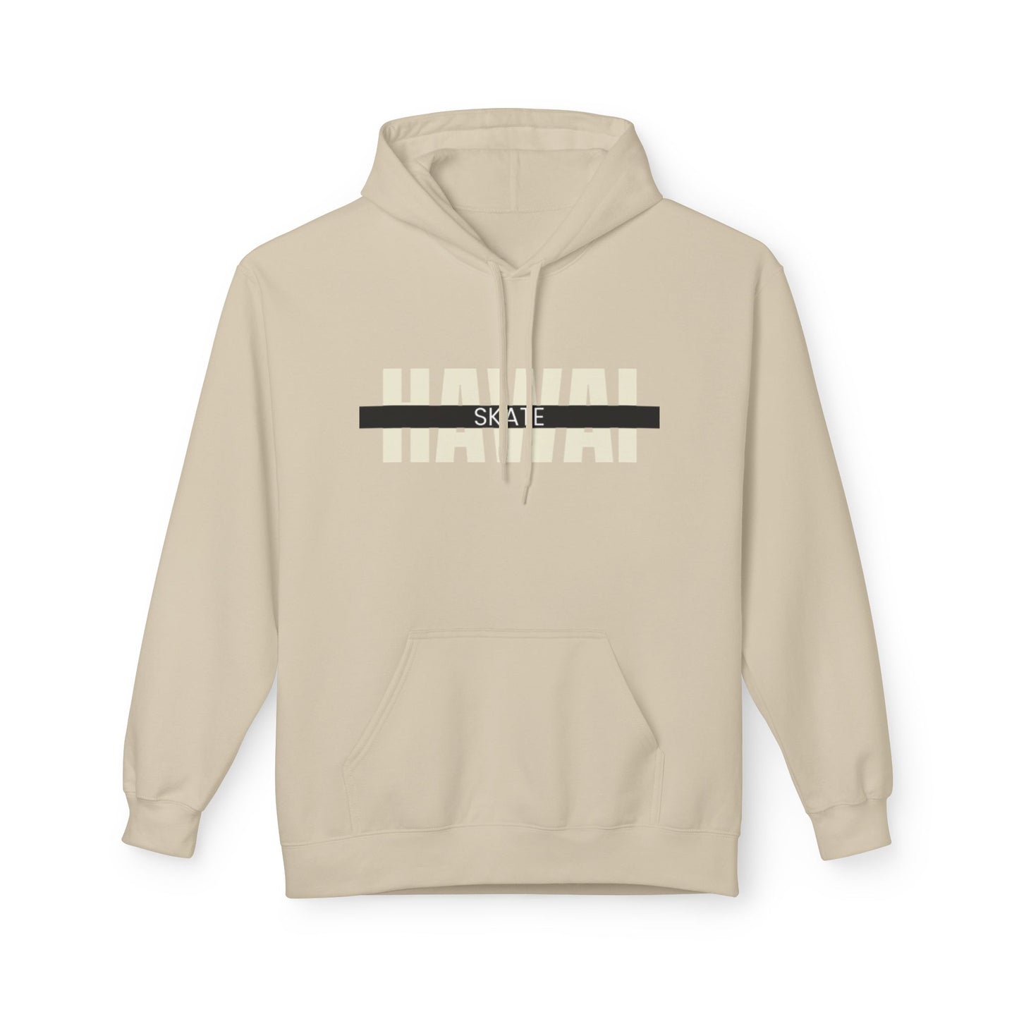 Happy Vibes Unisex Fleece Hoodie - Smiley Face Design