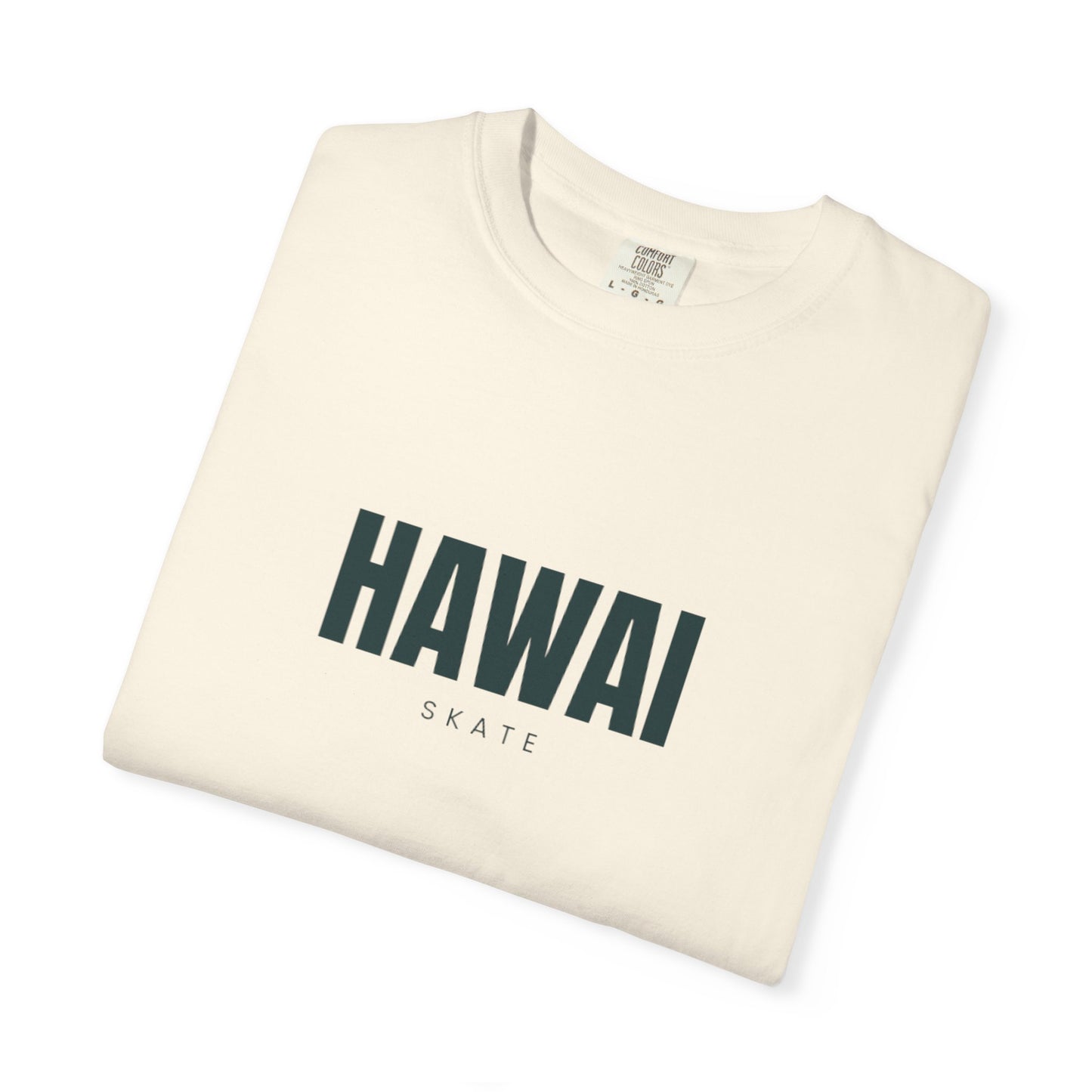 Hawaii Garment-Dyed Unisex T-shirt - Casual Beachwear, Travel Souvenir, Summer Vibes, Gift for Him/Her, Retro Style