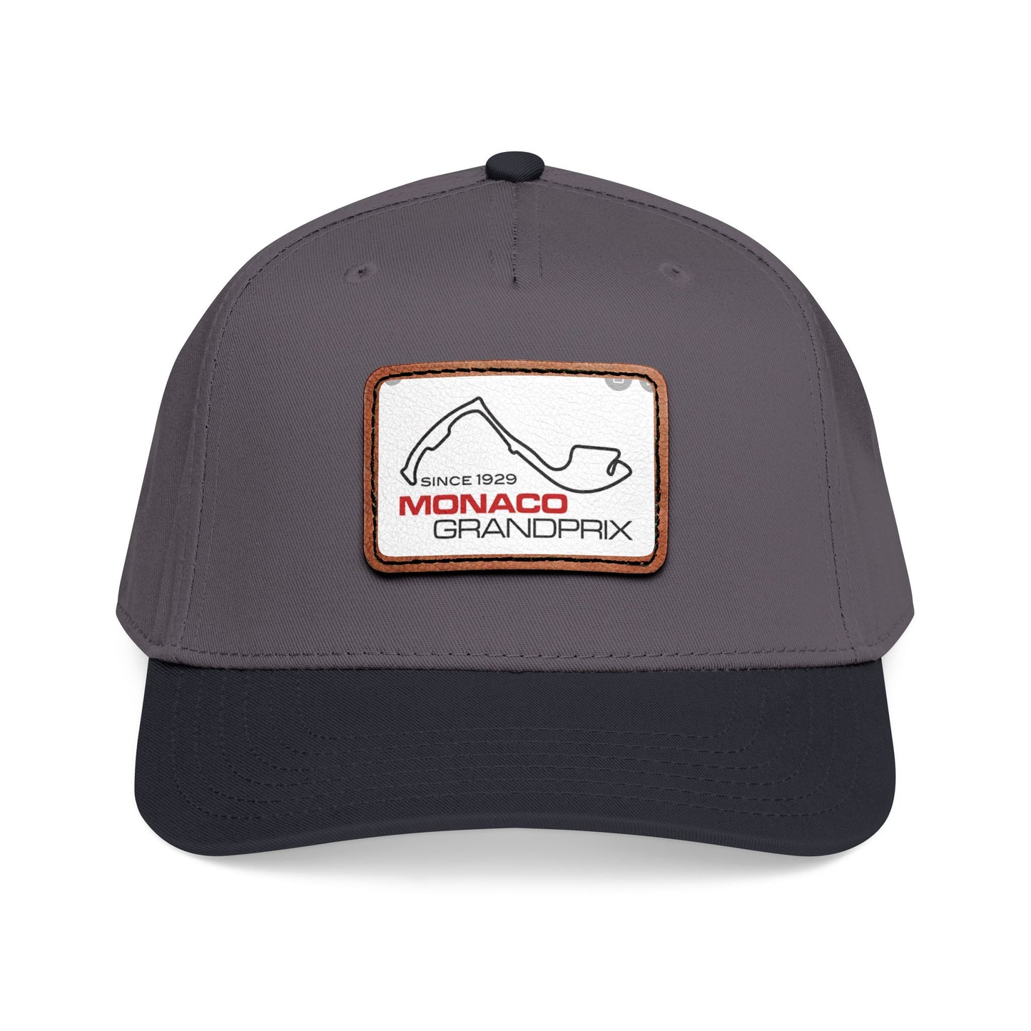 Monaco Grand Prix Leather Patch Baseball Cap