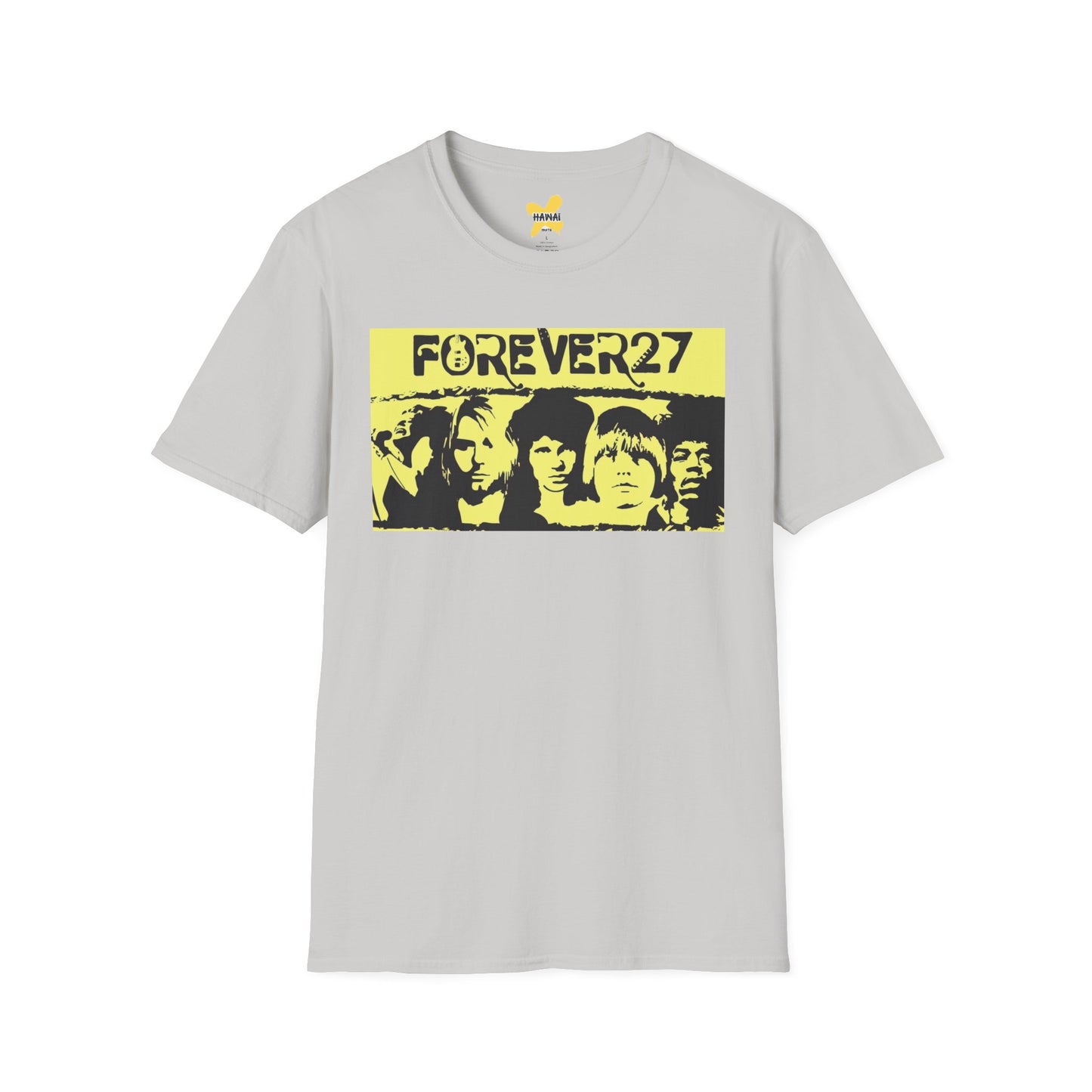 Forever 27 Unisex Softstyle T-Shirt - Tribute to Iconic Musicians