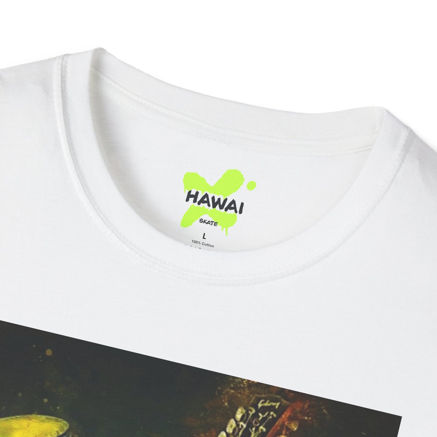 Rock Legend Unisex Softstyle T-Shirt - Vintage Guitar Design