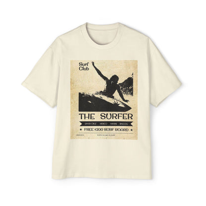 The Surfer Vintage Surf Club Tee — Men's Oversized Surf Graphic T-Shirt