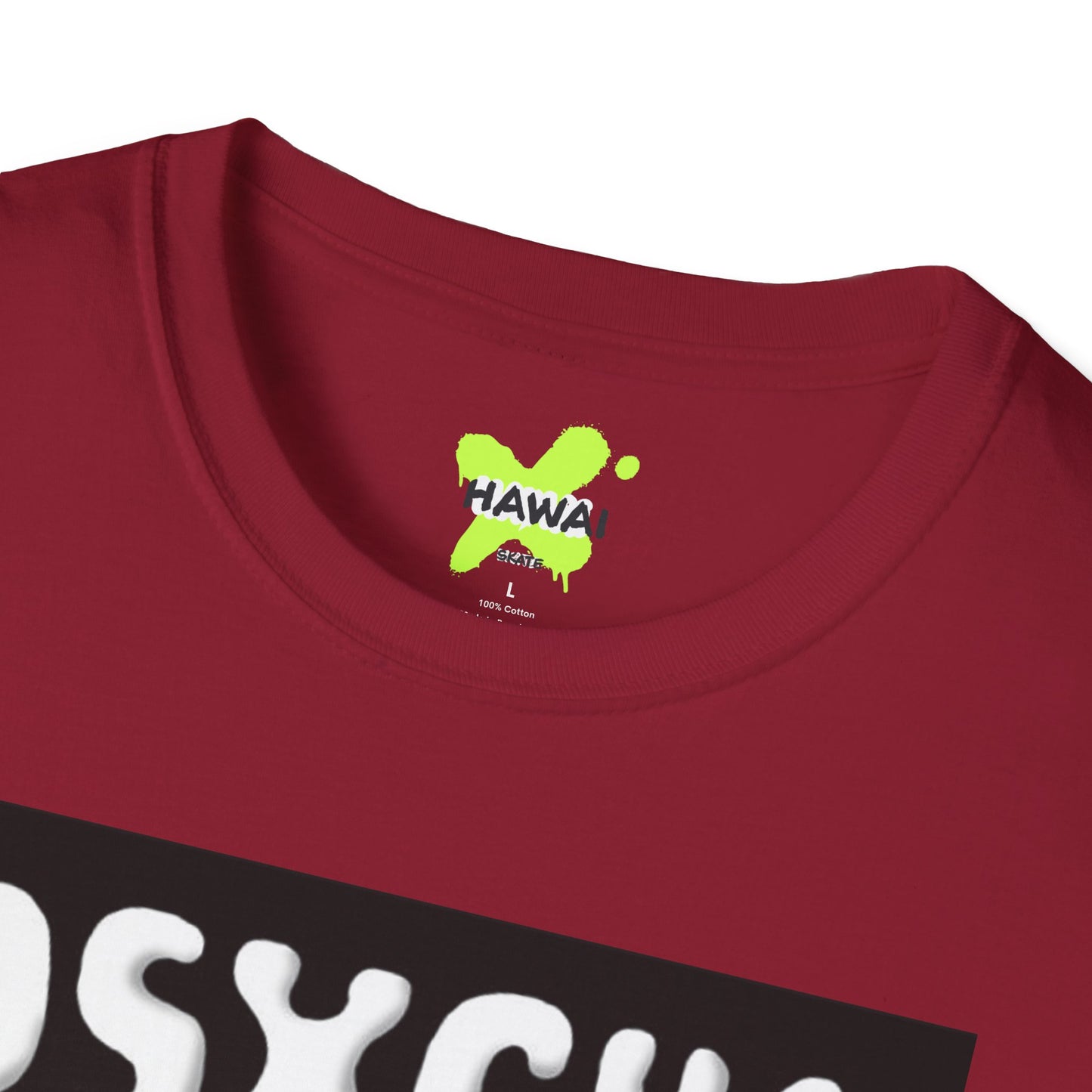 Psychedelic Flower Unisex Softstyle T-Shirt