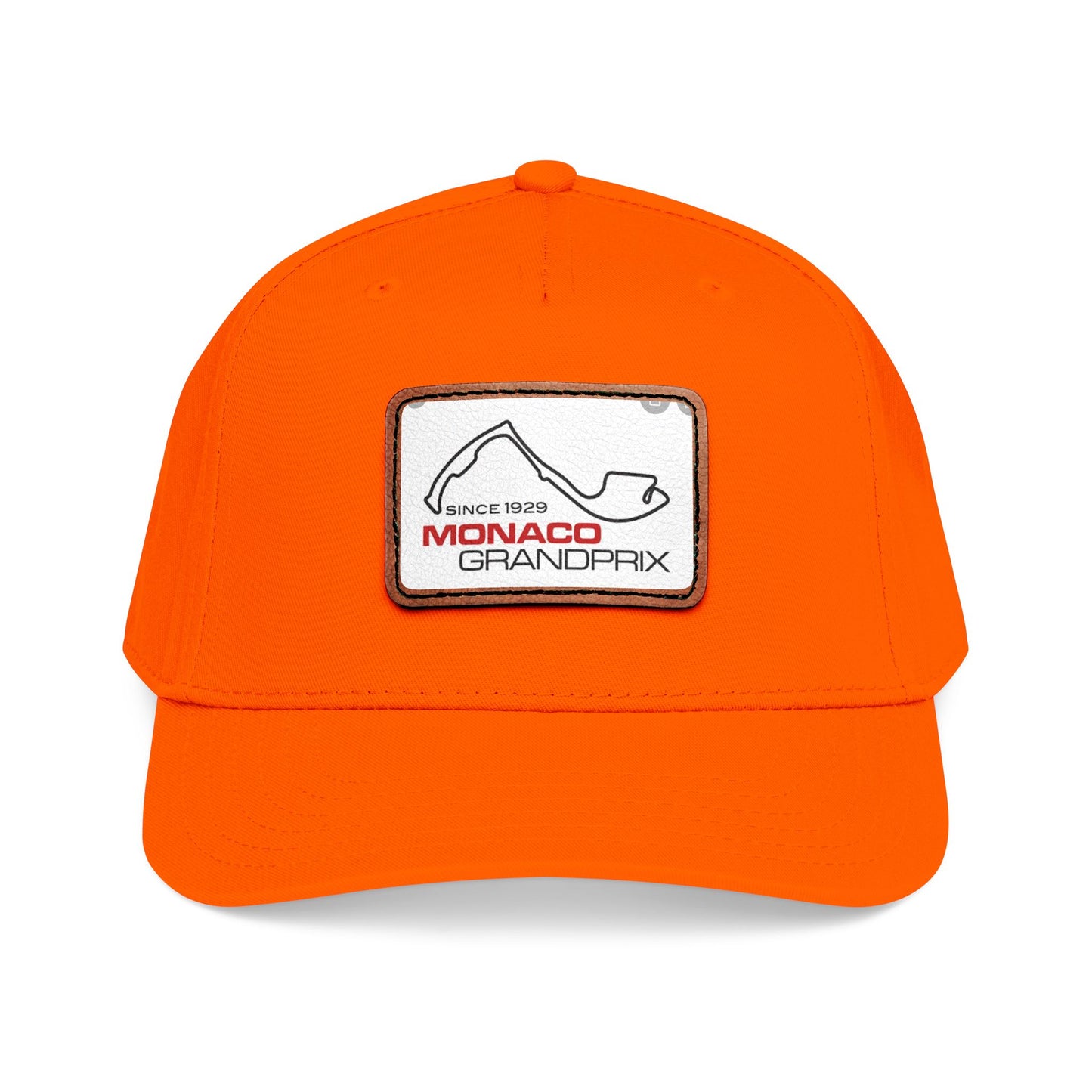Monaco Grand Prix Leather Patch Baseball Cap