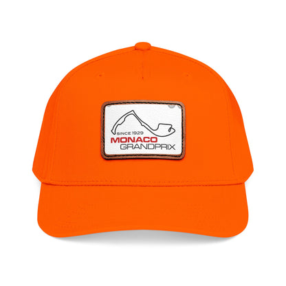 Monaco Grand Prix Leather Patch Baseball Cap