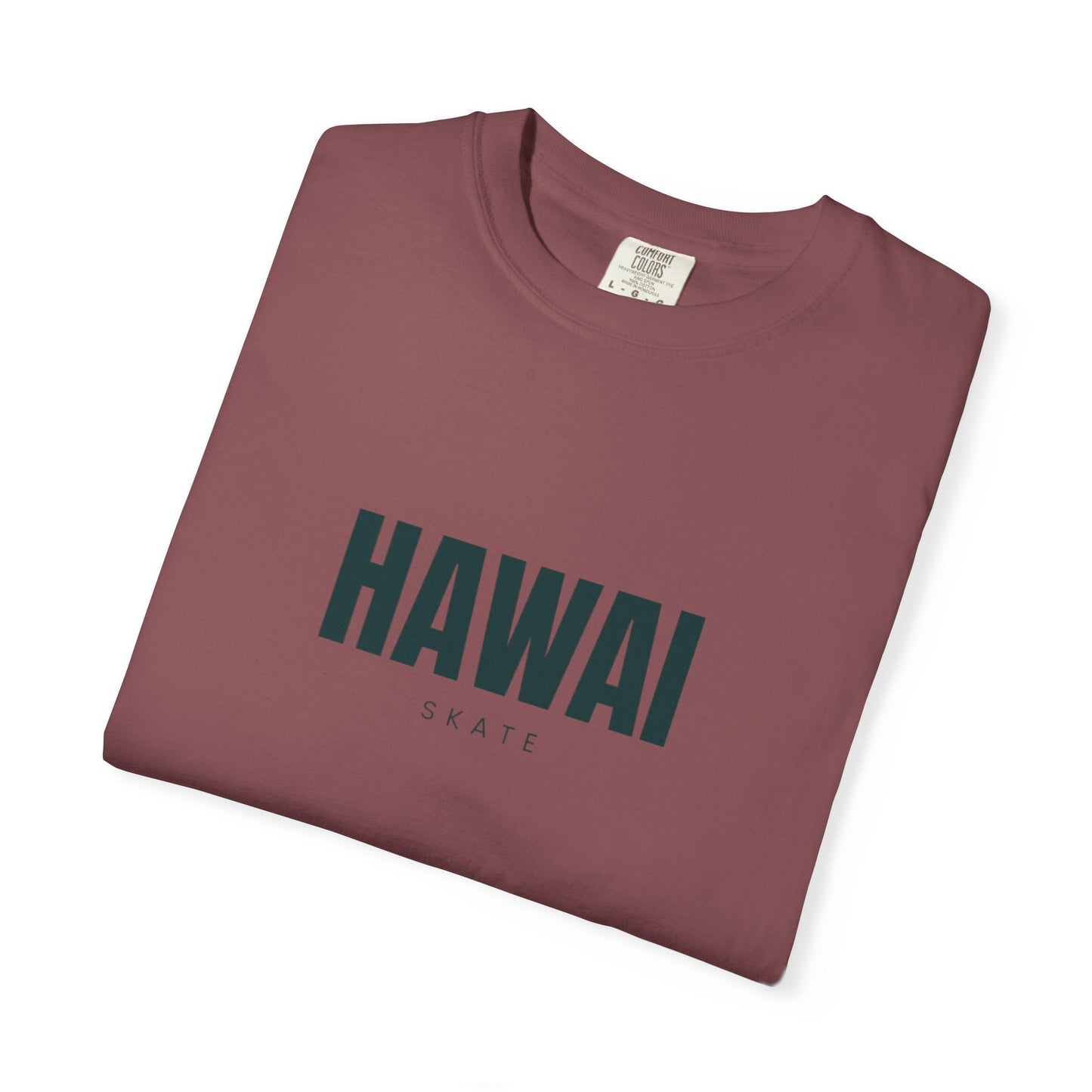Hawaii Garment-Dyed Unisex T-shirt - Casual Beachwear, Travel Souvenir, Summer Vibes, Gift for Him/Her, Retro Style