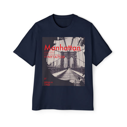 Manhattan Bridge Graphic Tee — Vintage NYC Photo Print