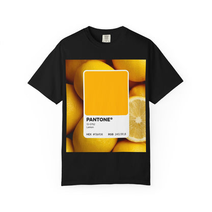 Pantone Lemon Print T-Shirt