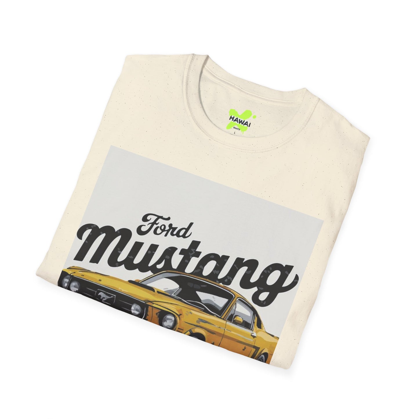 Vintage Ford Mustang Unisex Softstyle T-Shirt - Classic Car Lover Tee
