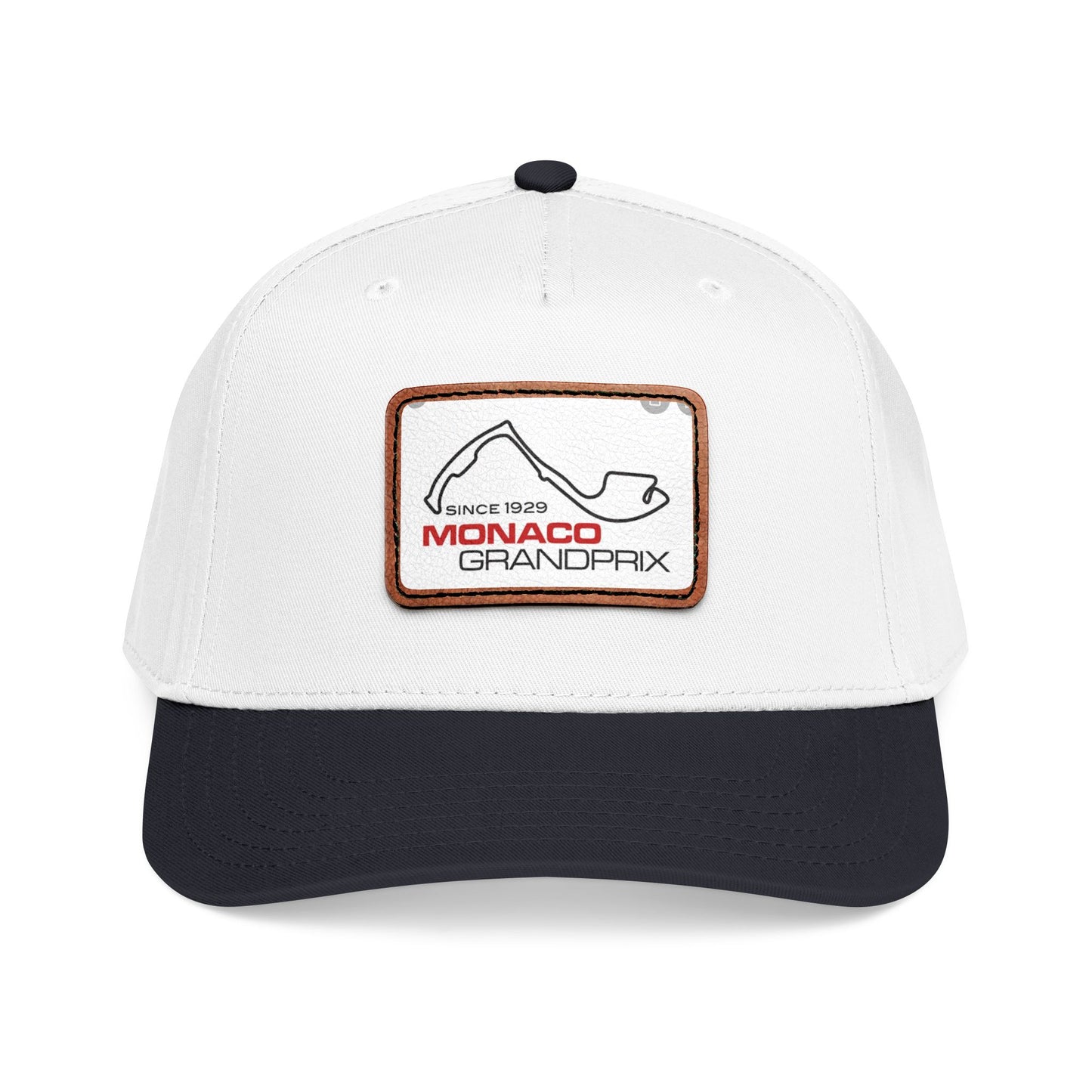 Monaco Grand Prix Leather Patch Baseball Cap