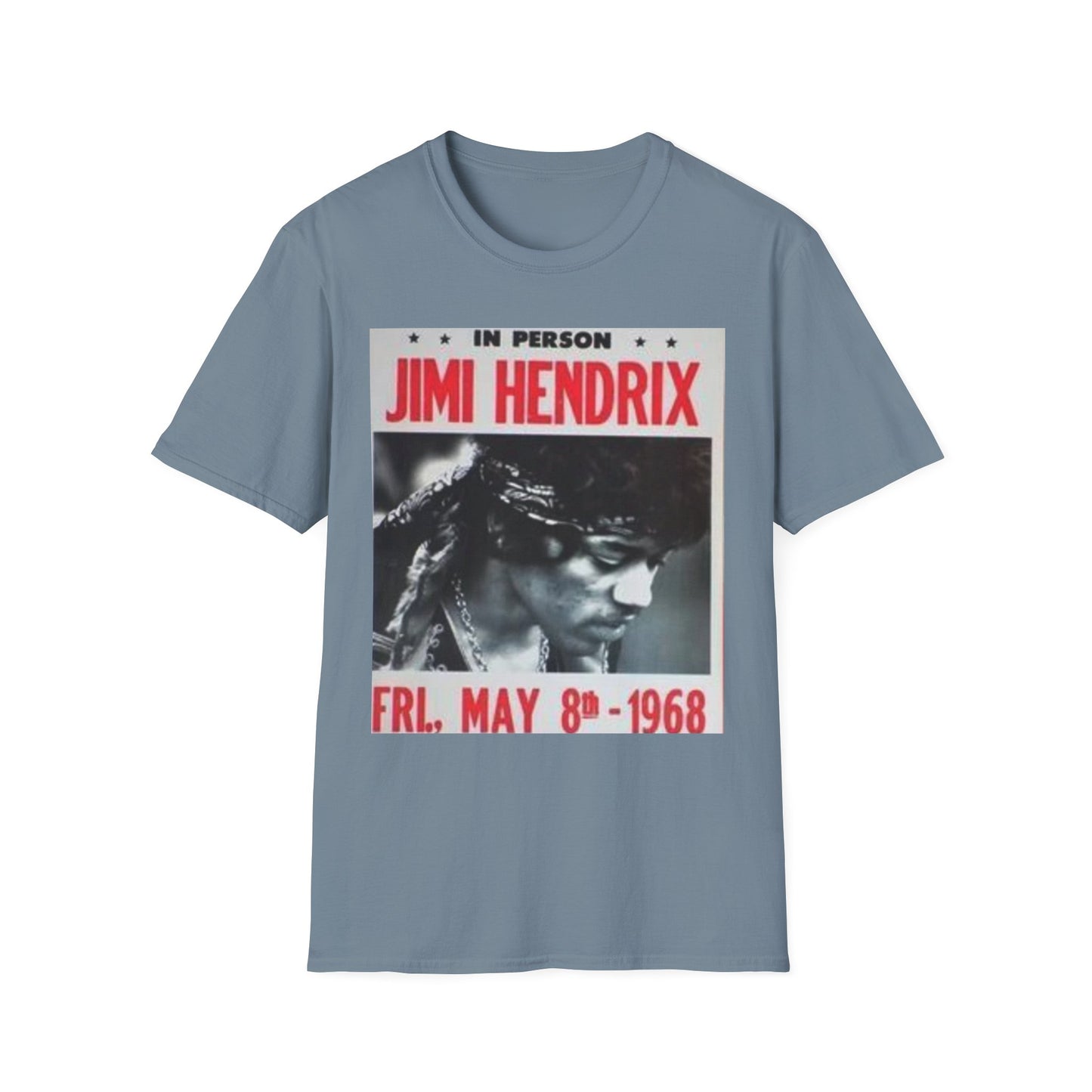 Vintage Jimi Hendrix T-Shirt, Retro Rock Tee, Music Gift for Fans, Unisex Graphic Tee, Concert Memorabilia