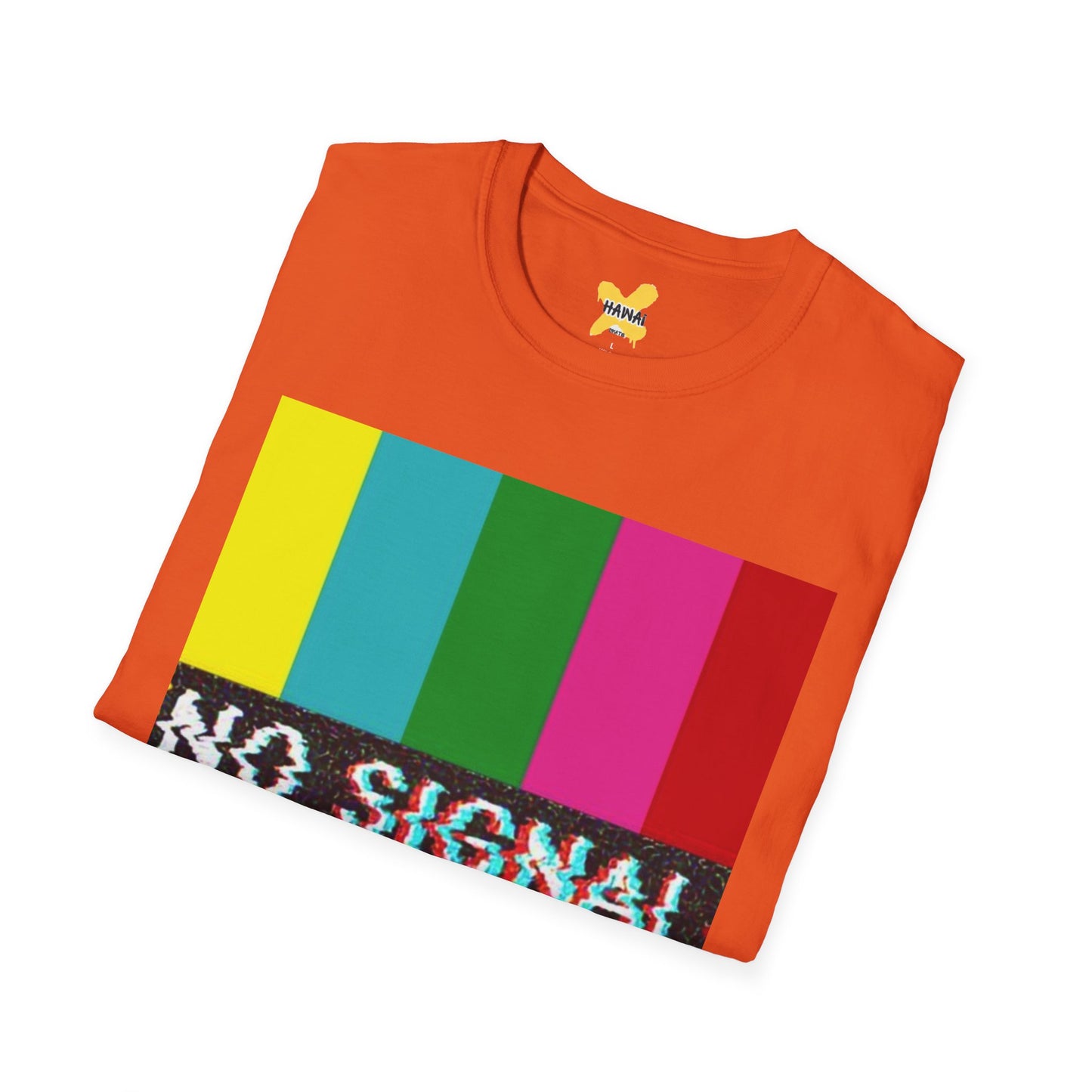 No Signal Graphic Unisex T-Shirt – Retro Style for Tech Lovers