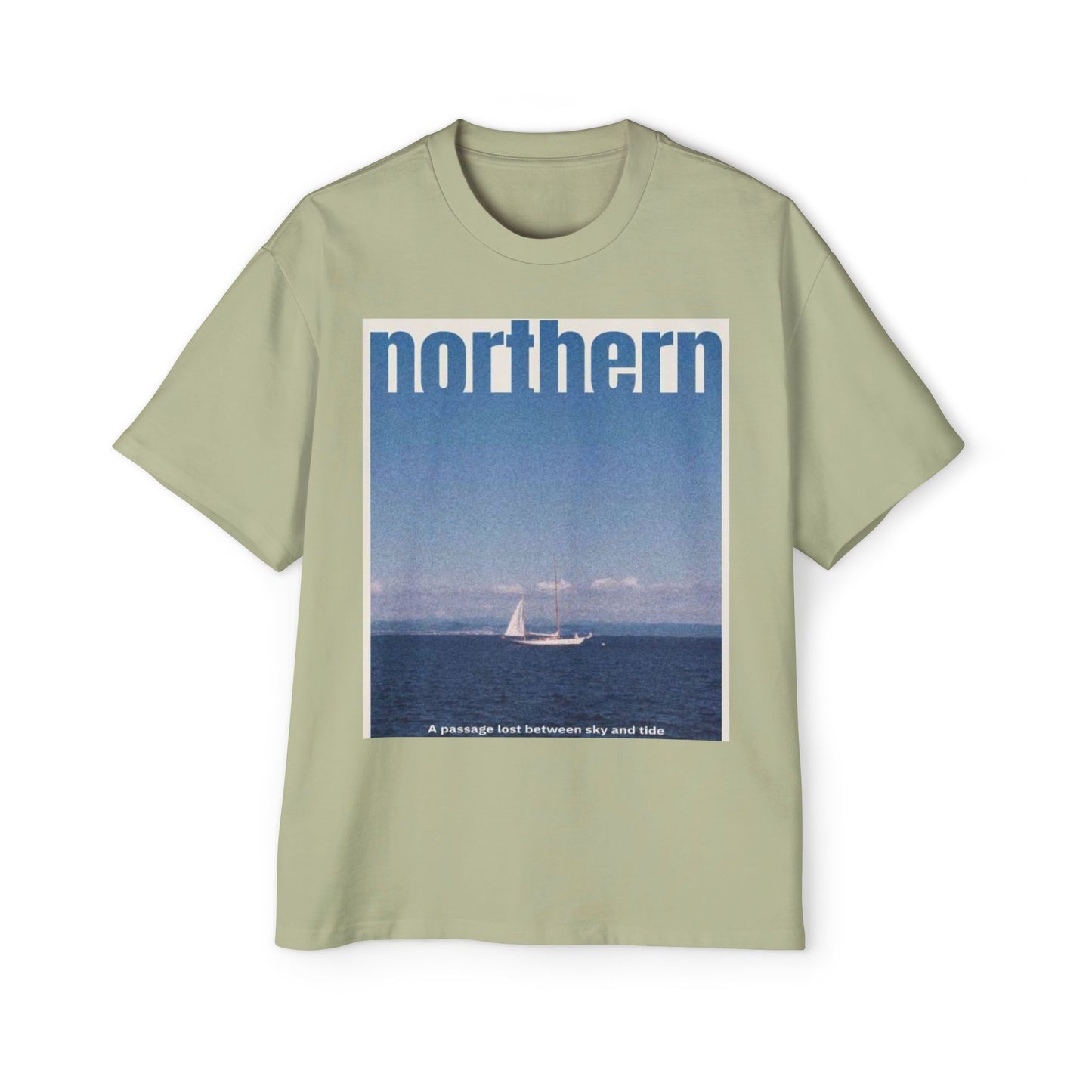 Northern Sail Tee — Vintage Coastal Graphic T-Shirt