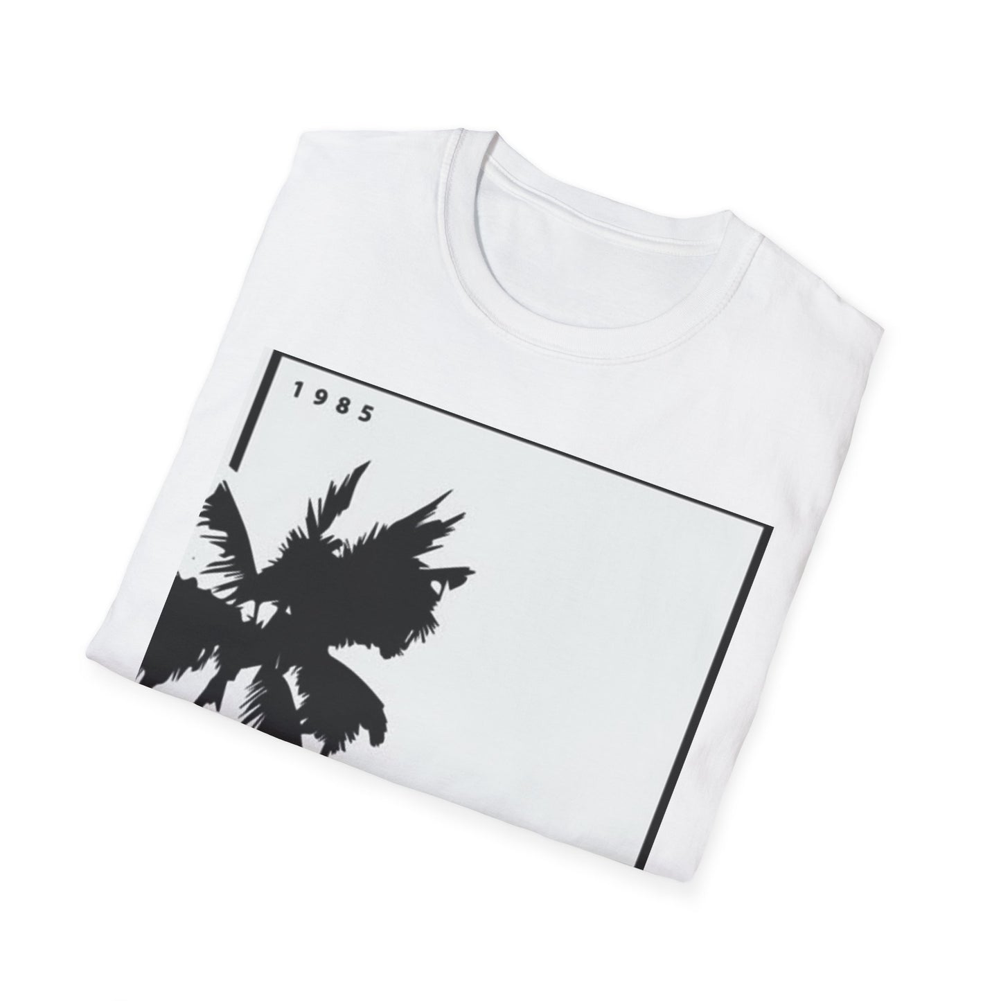 Tropical Palm Graphic Tee - Vintage Summer Vibes, Vacation Shirt, Unisex Casual Wear, Gift for Beach Lovers, 1985 Design