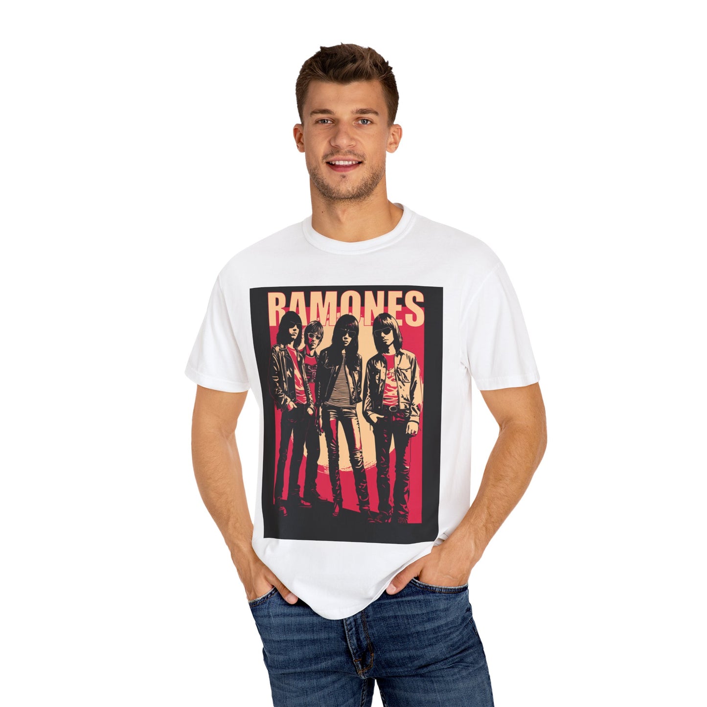 Retro Ramones Graphic T-Shirt