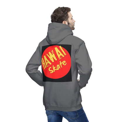 Hawaiian Skate Hoodie | Unisex Hooded Sweatshirt | Made in USA