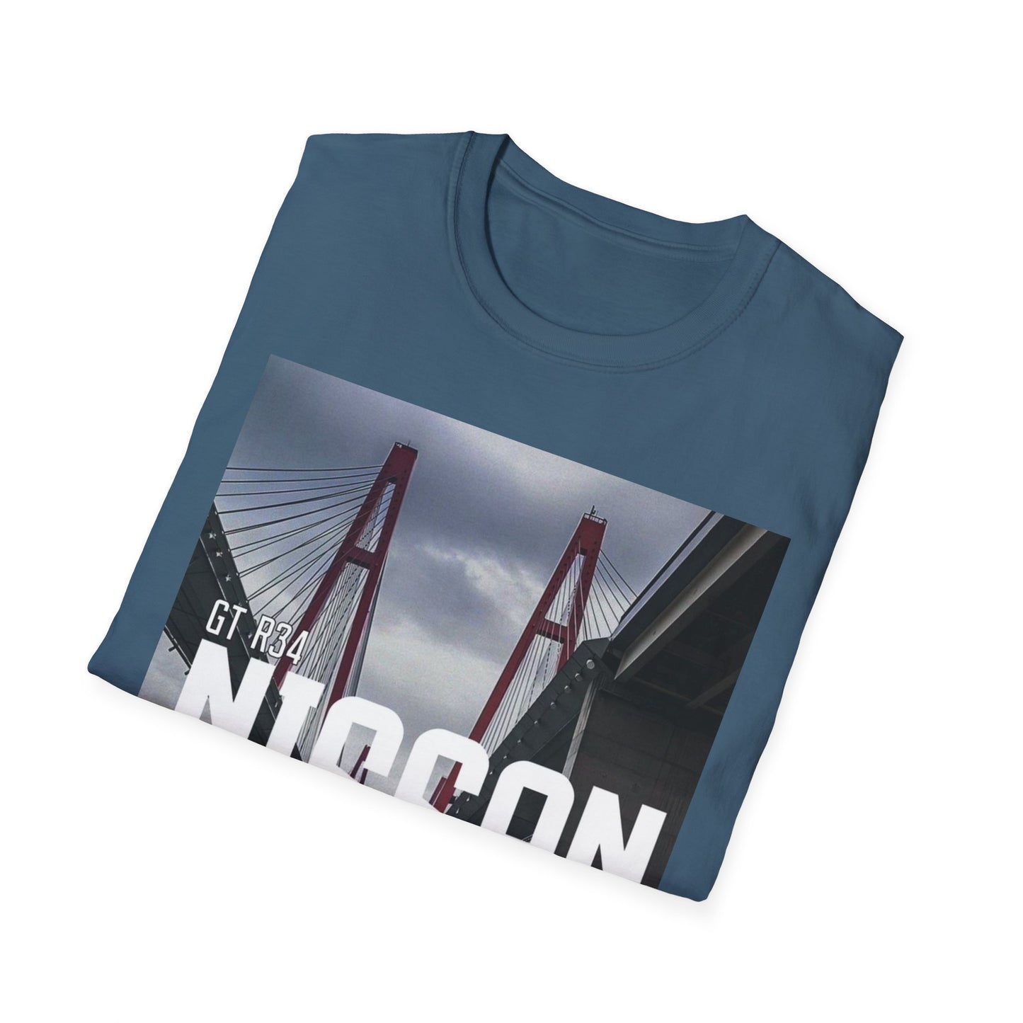 Nissan GT-R 34 Unisex Softstyle T-Shirt - Car Enthusiast Apparel