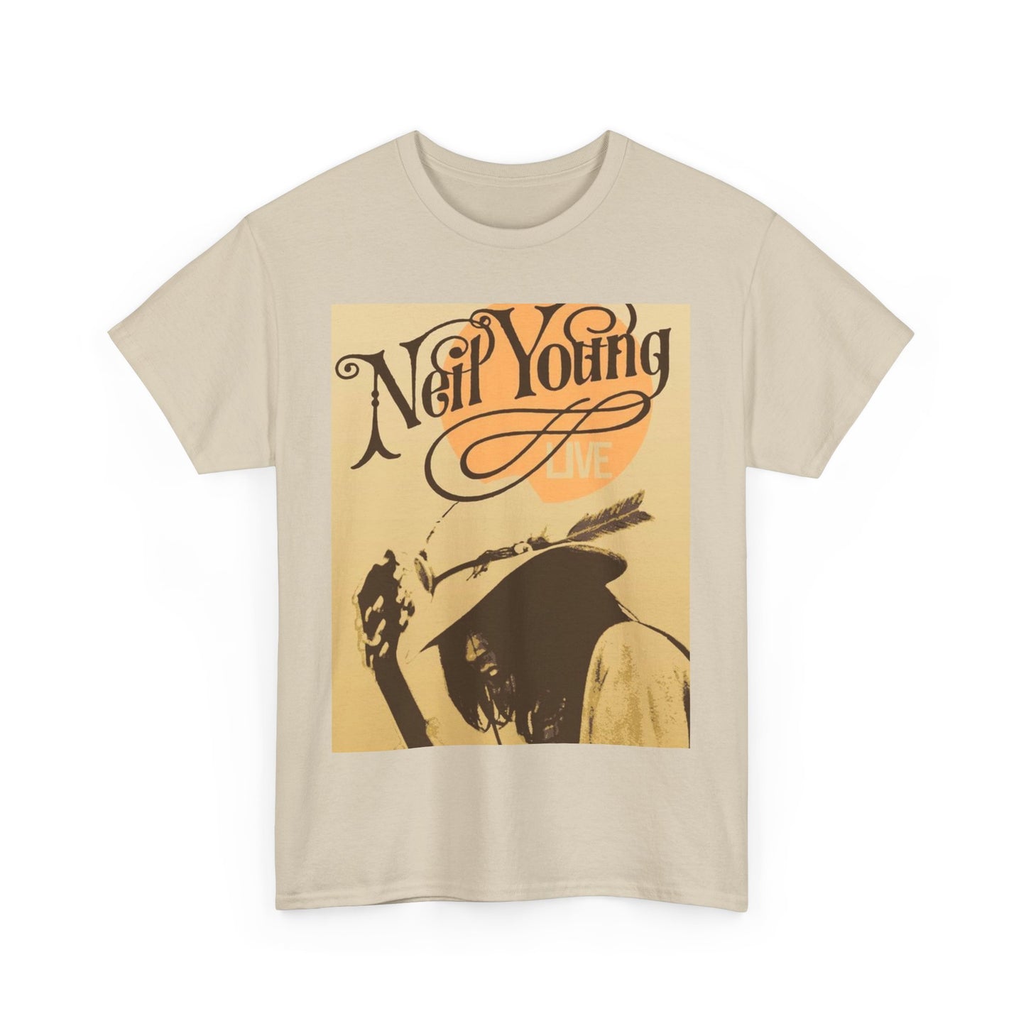 Vintage Rock Band T-Shirt featuring Neil Young, Music Lover Gift, Concert Apparel, Unisex Style, Retro Graphic Tee