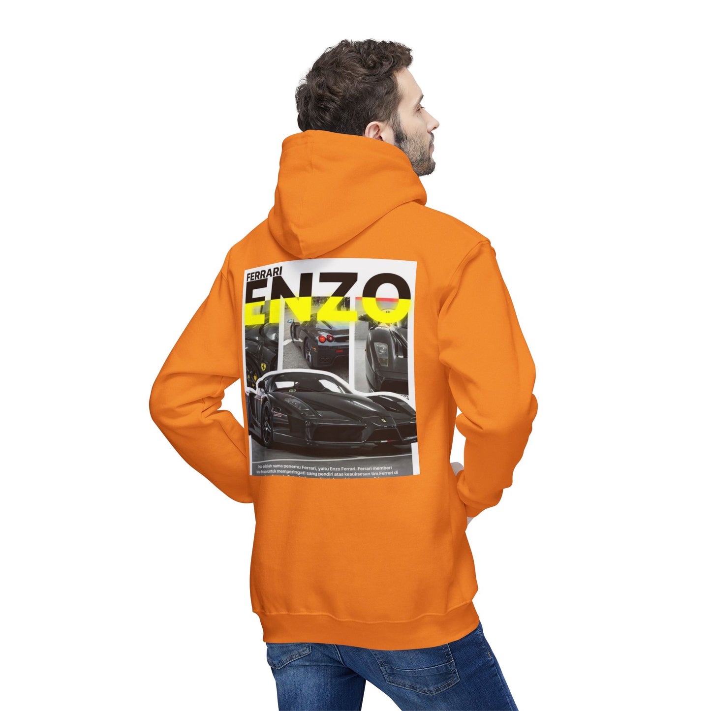 Ferrari Enzo Unisex Hooded Sweatshirt - Made in the USA