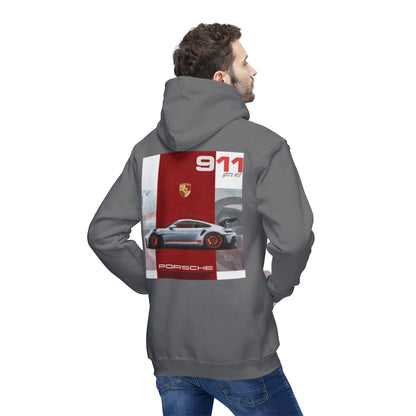 Porsche Graphic Hoodie, Made in USA, Unisex Sweatshirt, Car Lover Gift, Automotive Apparel, Driving Enthusiast Wear, Cool Casual