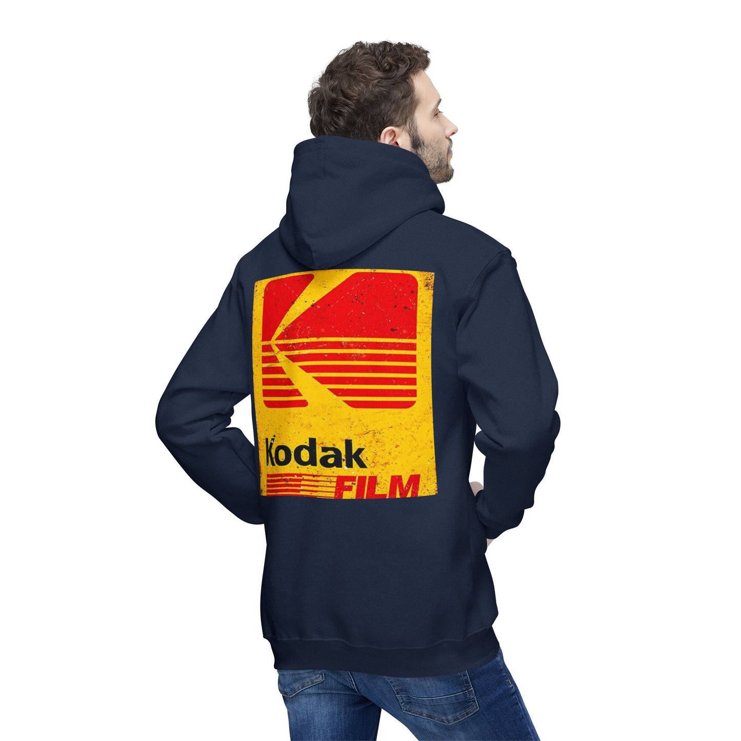 Retro Kodak Film Unisex Hooded Sweatshirt - Vintage Style Graphic Hoodie