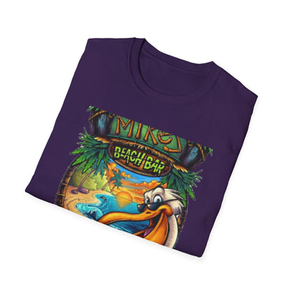 Beach Bar Vibes Unisex Softstyle T-Shirt - Perfect for Summer Fun and Relaxation
