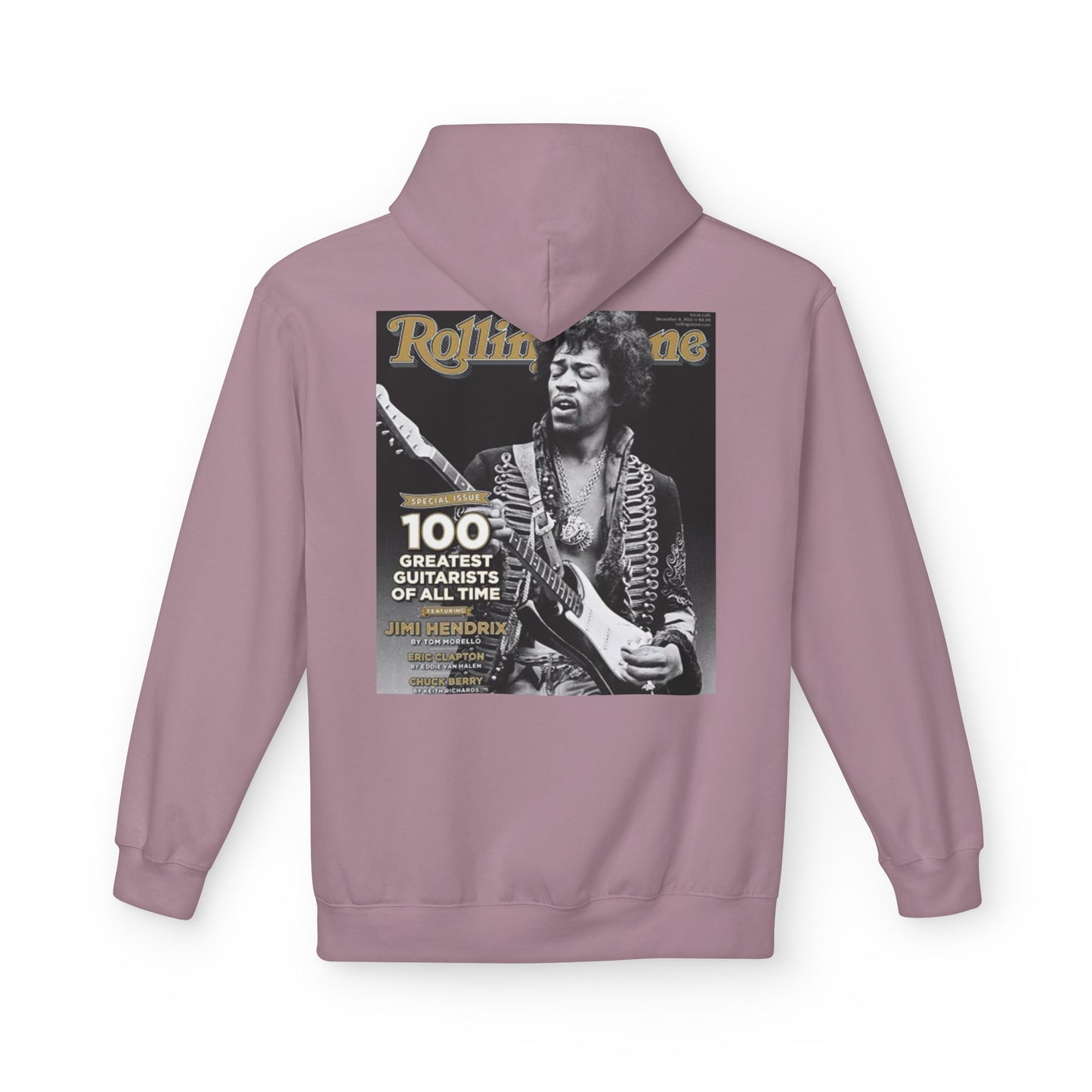 Jimi Hendrix Tribute Fleece Hoodie - Unisex Midweight Softstyle