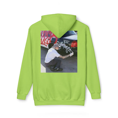 Urban Graffiti Unisex Hooded Sweatshirt - Street Art Inspired