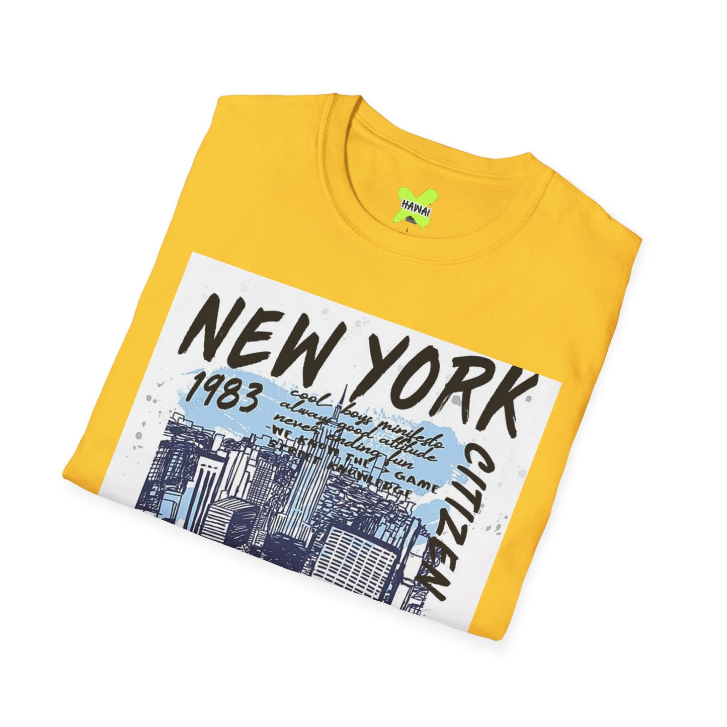 New York City Graphic Unisex T-Shirt - 1983 District 212 Design