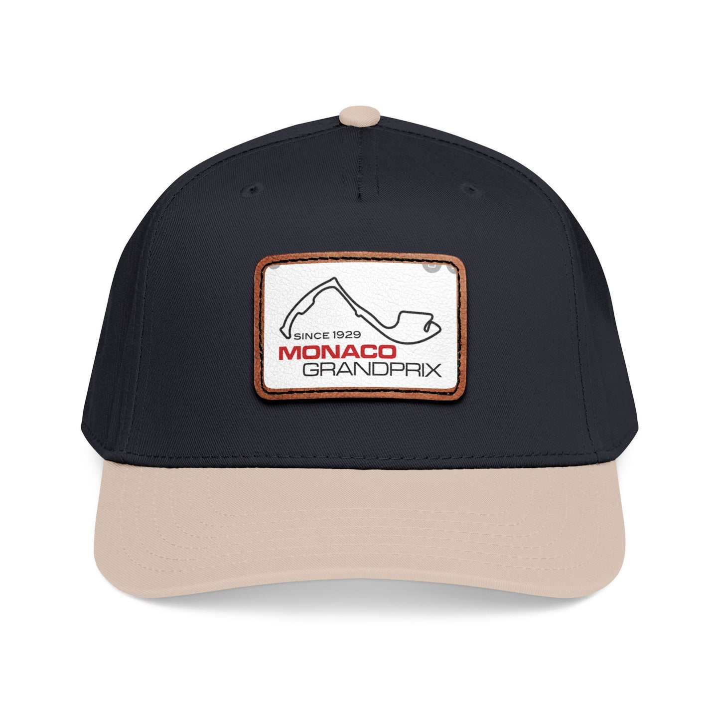 Monaco Grand Prix Leather Patch Baseball Cap