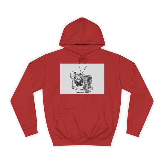 Hoodie — Vintage Camera Sketch Graphic Pullover