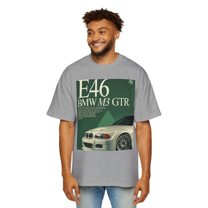 E46 BMW M3 GTR Tee — Vintage Racing Poster Graphic T-Shirt