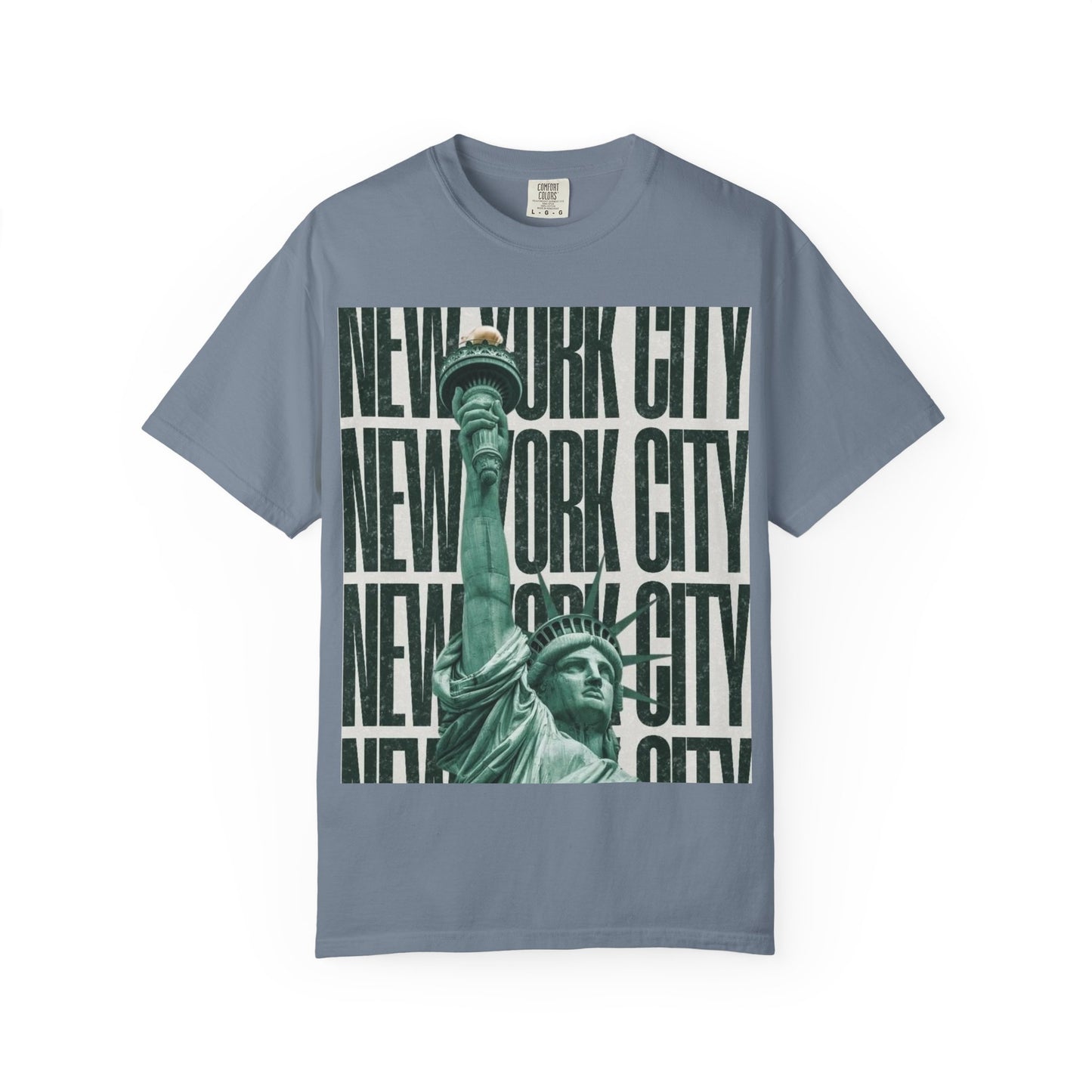 New York City Statue of Liberty Graphic T-Shirt — Retro Urban Travel Tee