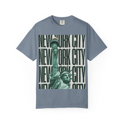New York City Statue of Liberty Graphic T-Shirt — Retro Urban Travel Tee