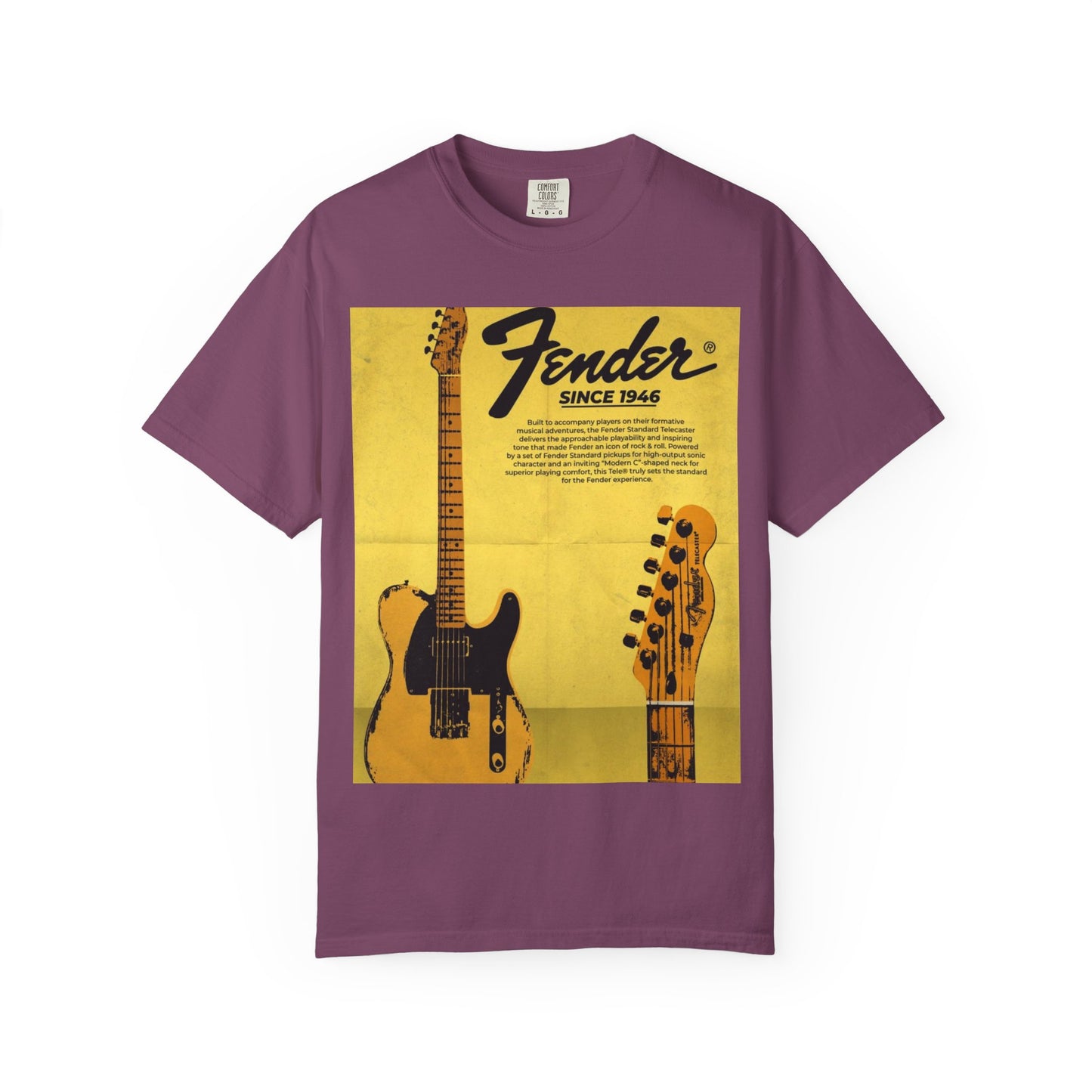 Fender Vintage Guitar T-Shirt — Since 1946 Graphic Tee