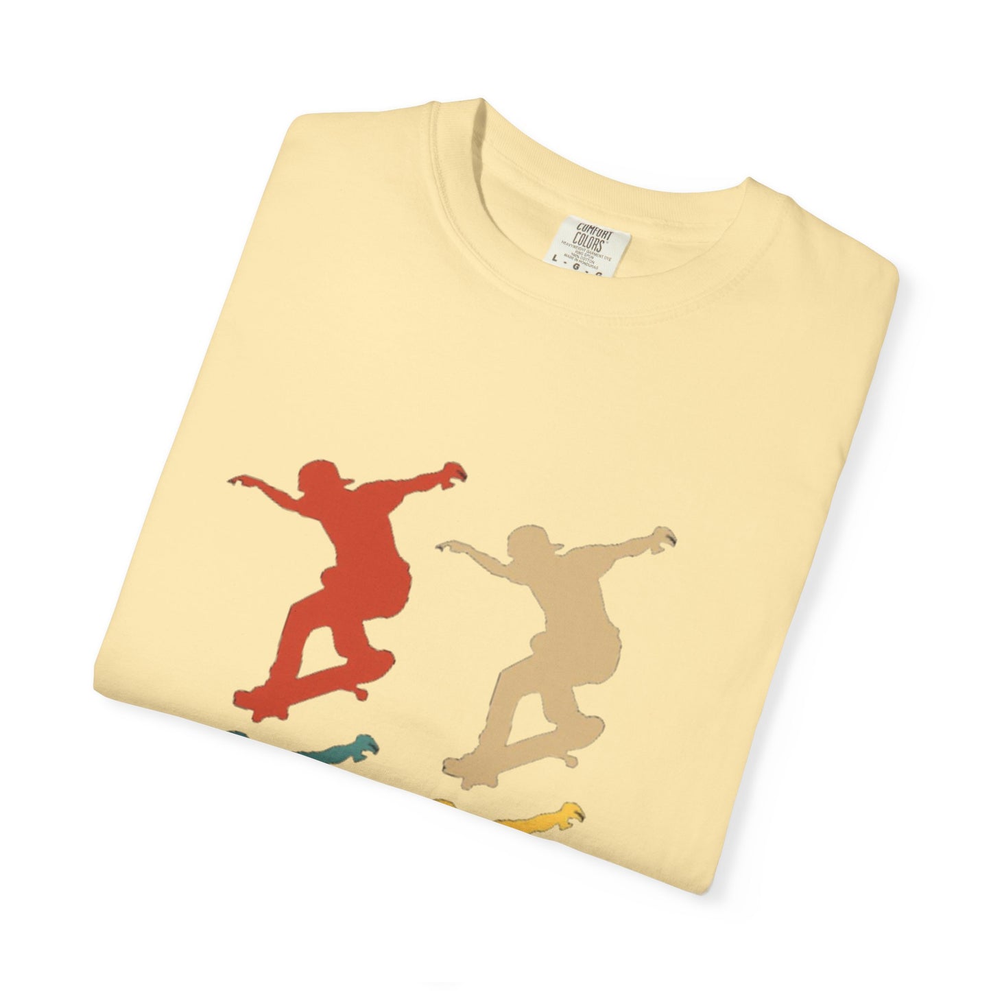 Vibrant Skateboarding T-Shirt for Adventure Lovers