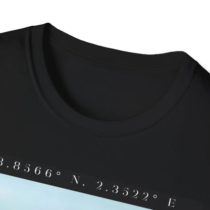 Paris Eiffel Tower Photo Tee — "Paris Paris" Graphic T-Shirt