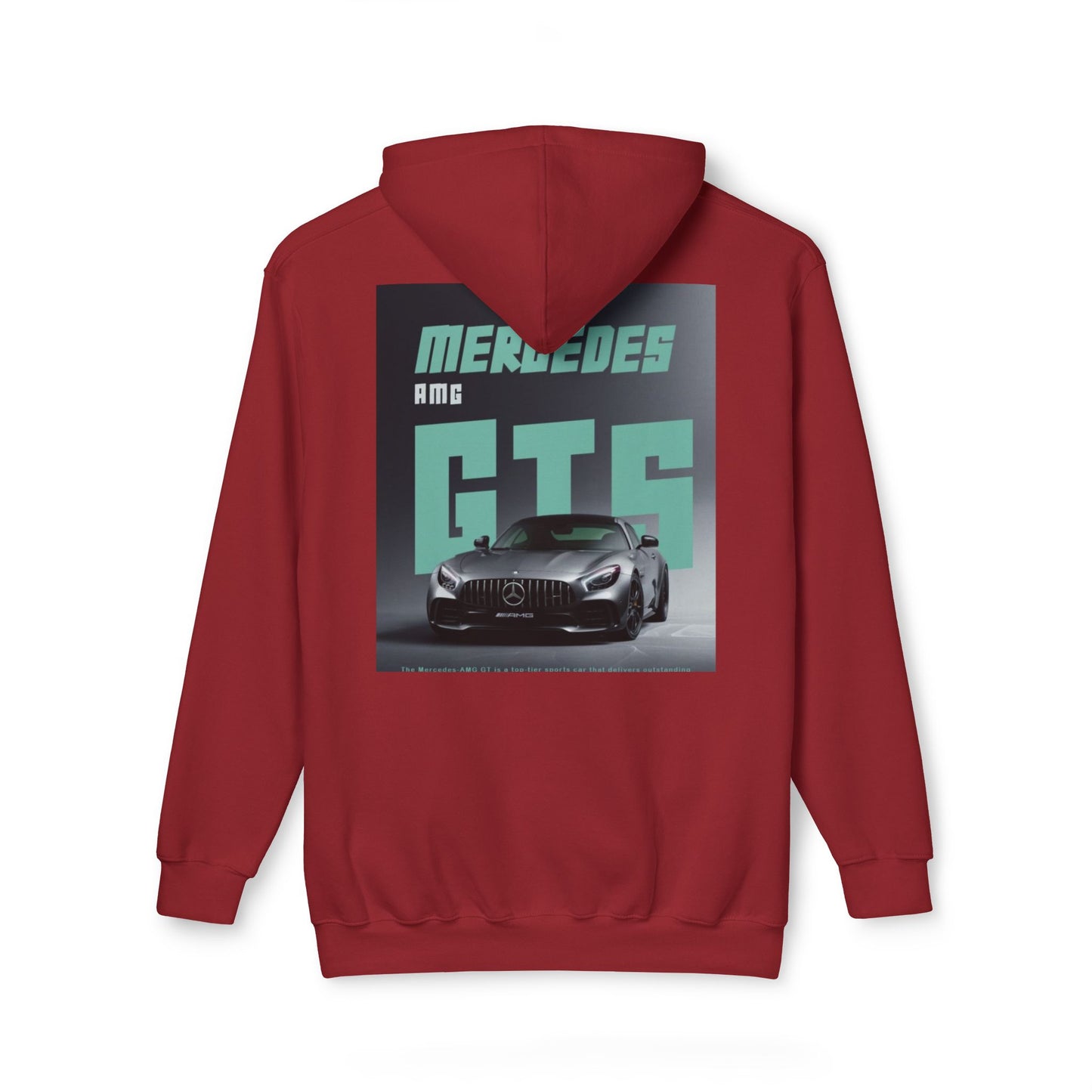 Mercedes AMG GTS Unisex Hooded Sweatshirt, Car Enthusiast Gift, Sportswear, Casual Wear, Automotive Apparel