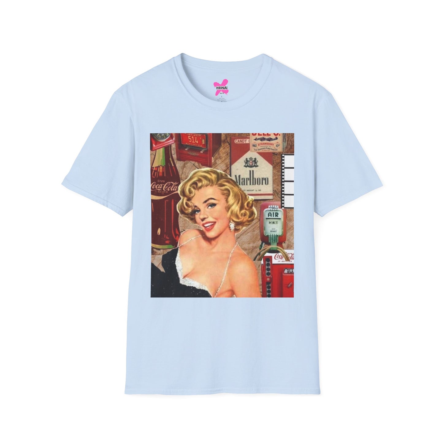Retro Marilyn Monroe Unisex Softstyle T-Shirt - Vintage Glamour Tee