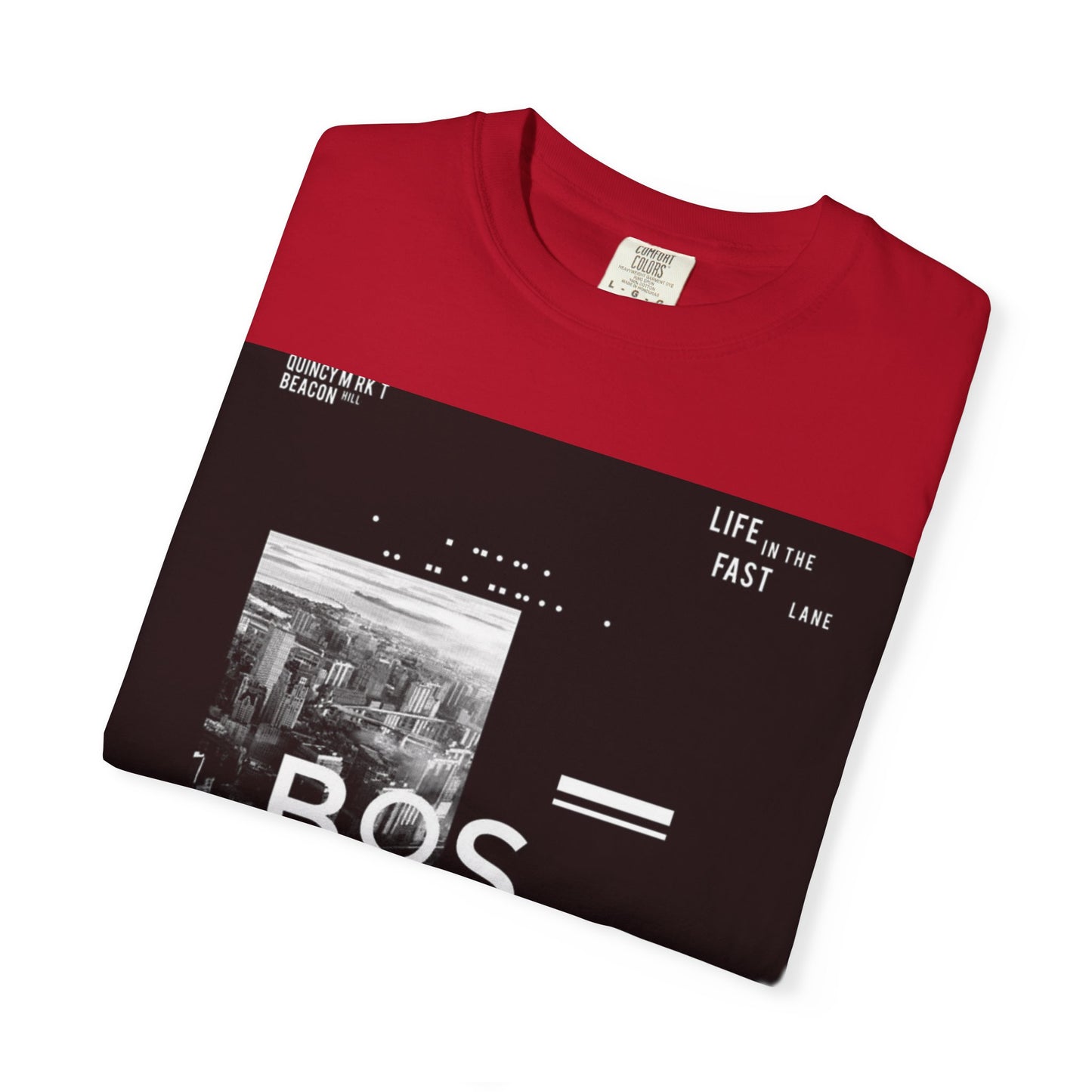 Boston Graphic Unisex T-Shirt, Casual Urban Style Tee, Gift for Travelers, Fashion Aesthetic Apparel, Streetwear Fashion