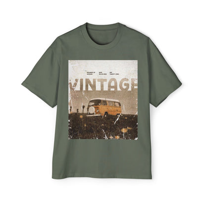 Vintage Van Graphic Tee – Retro 'VINTAGE' Camper T‑Shirt