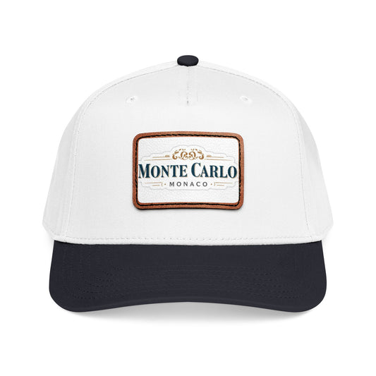 Monte Carlo Leather Patch Baseball Cap