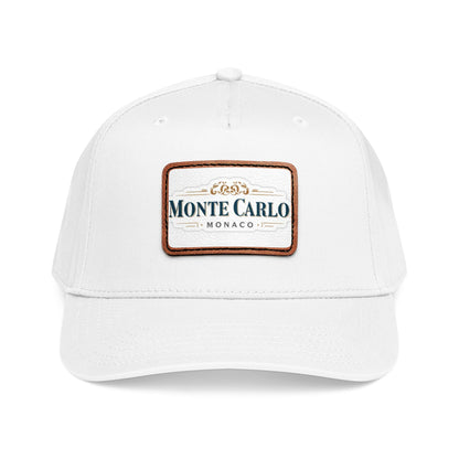 Monte Carlo Leather Patch Baseball Cap