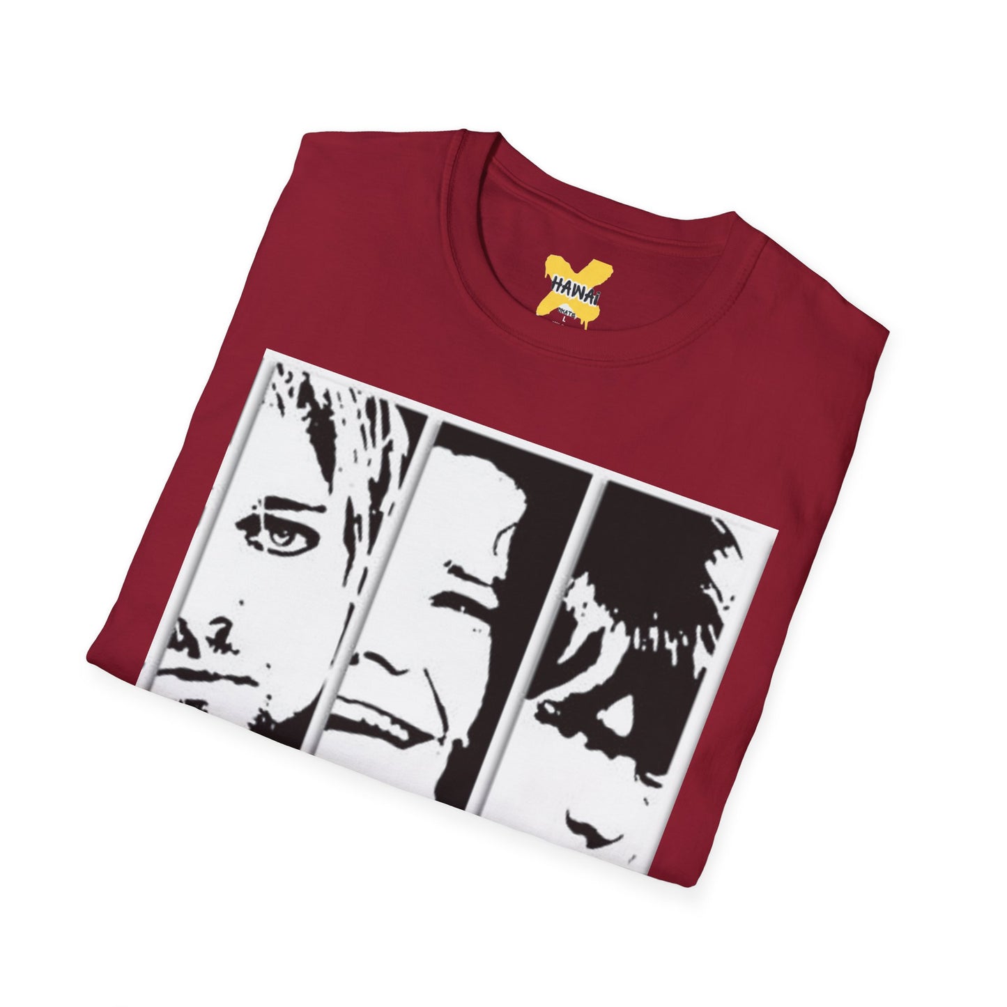 Trendy Band Graphic T-Shirt, Unisex Softstyle Tee, Casual Everyday Wear, Music Lover Gift, Rock Band Style