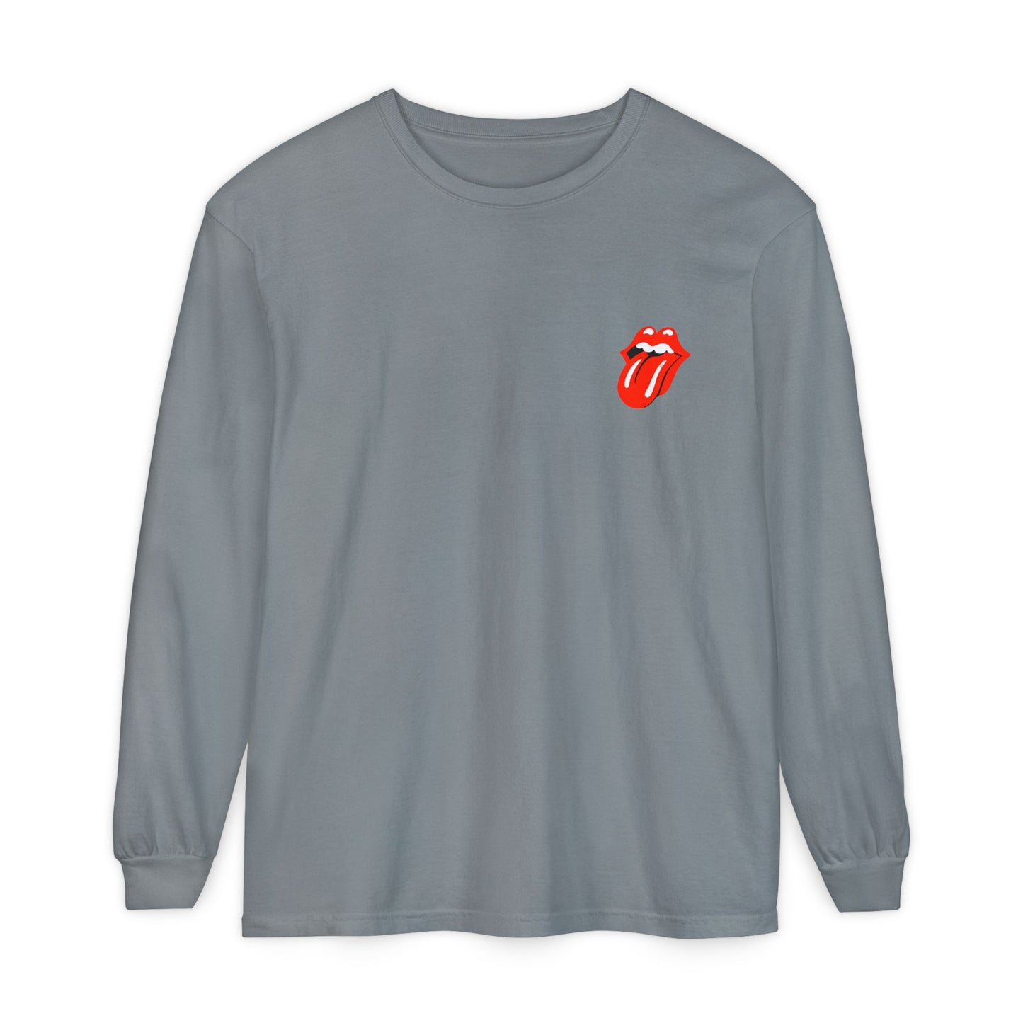 Rolling Stones-Inspired Long Sleeve T-Shirt, Vintage Rock Apparel, Music Lover Gift, Casual Fashion Top, Unisex Graphic Tee