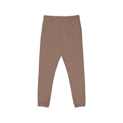 Graphic Sweatpants — Yellow Block 'BEAT' Streetwear Joggers