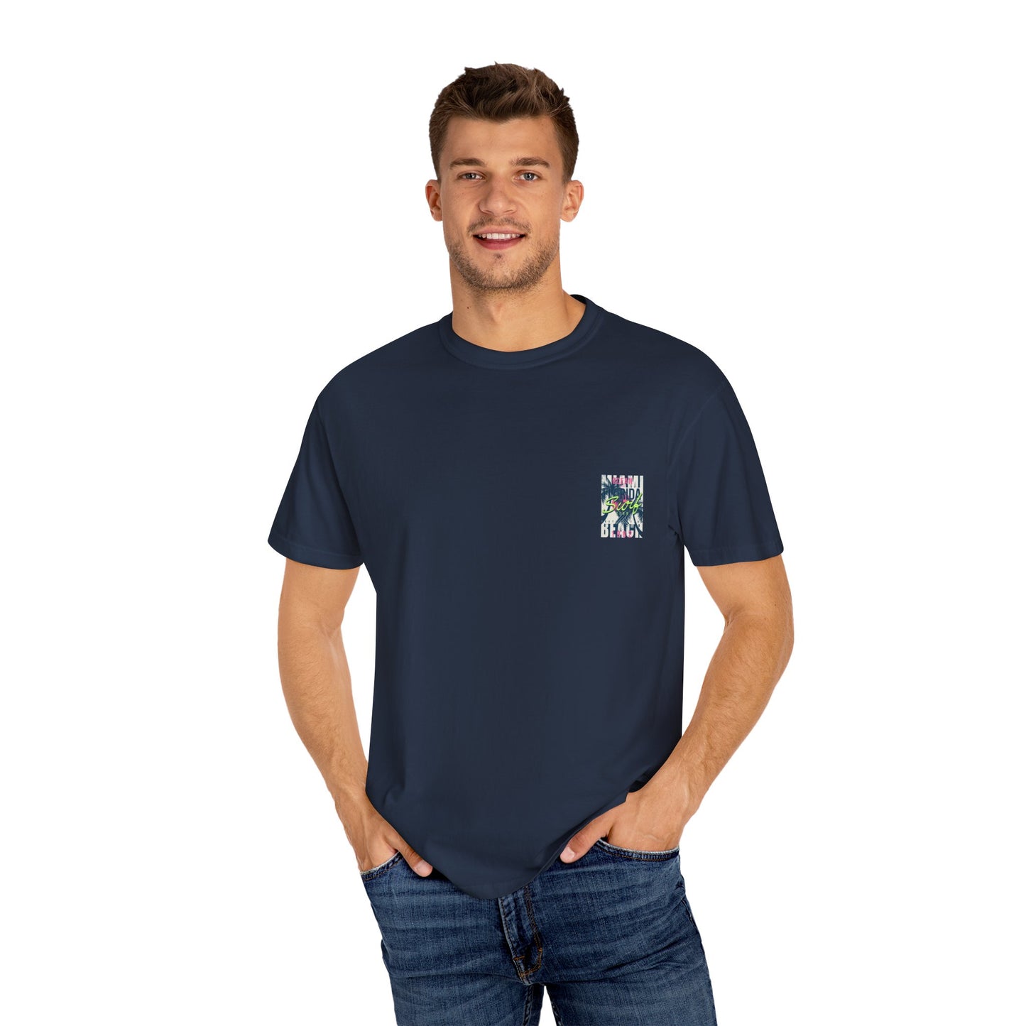Ocean Florida Surf Club T-Shirt - Unisex Garment-Dyed Tee for Beach Lovers