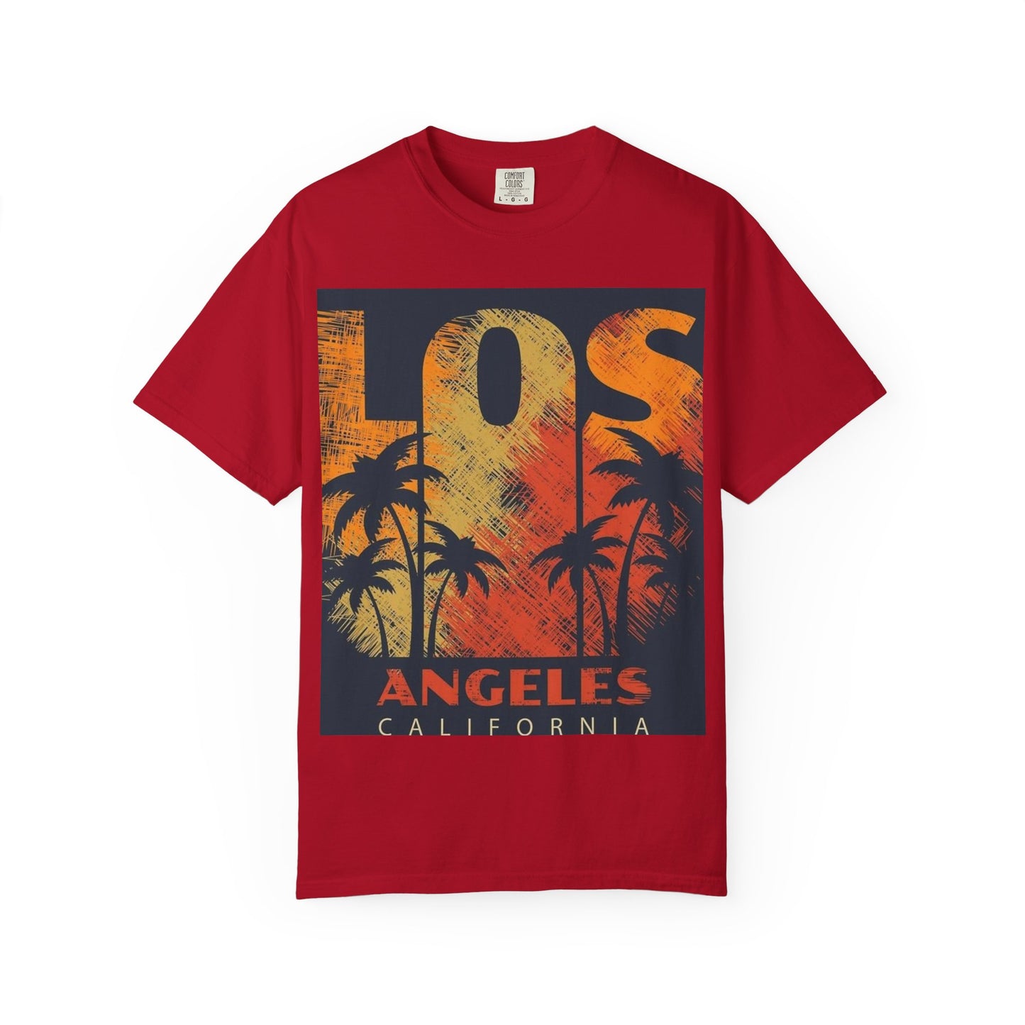 Los Angeles Sunset T-Shirt | Unisex Garment-Dyed Tee